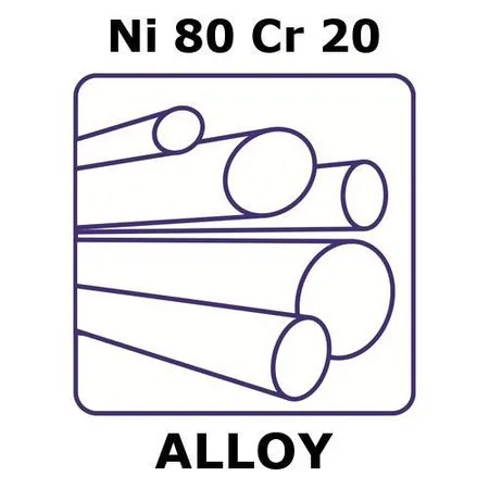 Sigma-Aldrich Nickel-chromium alloy, Ni80Cr20，100 mm棒，直径6.3 mm