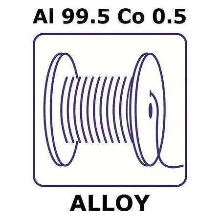 Sigma-Aldrich Aluminum-cobalt alloy, Al99.5Co0.5，10 m钢丝，直径1.0 mm，按图纸