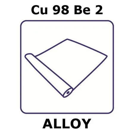 Sigma-Aldrich Copper-beryllium alloy, Cu98Be2，箔，0.5 m线圈，0.2 mm厚，半硬