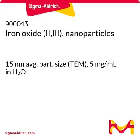Sigma-Aldrich 氧化铁(II,III)，纳米颗粒，15 nm平均粒径（TEM），5 mg/mL水溶液