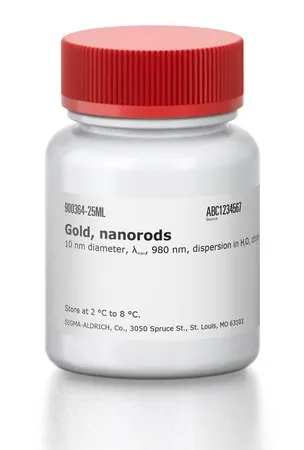 Sigma-Aldrich 金,纳米棒,10 nm直径,λmax,980 nm,分散在H2O中,柠檬酸盐封端