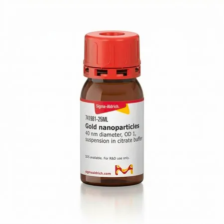 Sigma-Aldrich 金纳米颗粒,40 nm直径,OD 1,柠檬酸盐缓冲液混悬液