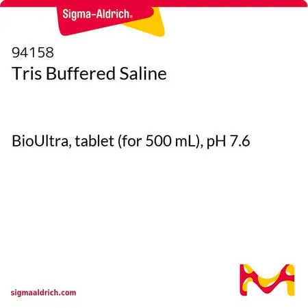 Sigma-Aldrich Tris 缓冲盐，片剂（500 mL），pH 7.6，BioUltra