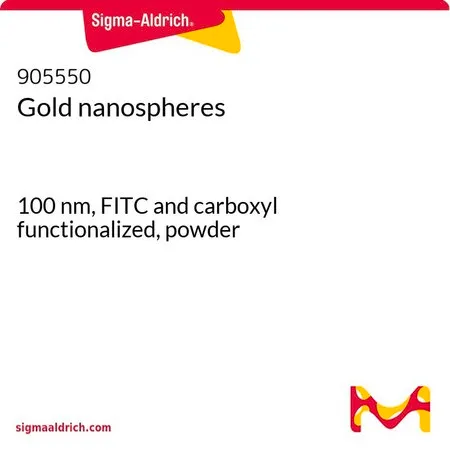 Sigma-Aldrich Gold nanospheres,100 nm,FITC和羧基官能化,粉末