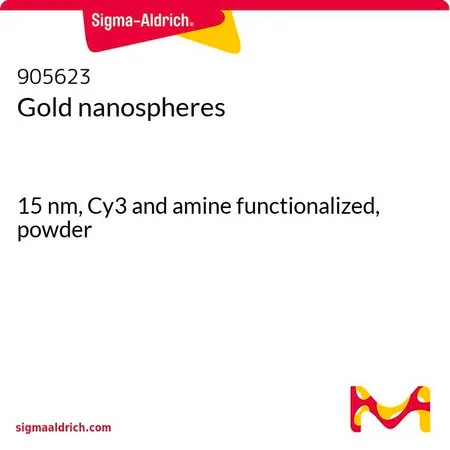 Sigma-Aldrich Gold nanospheres,15 nm,Cy 3和胺官能化,粉末