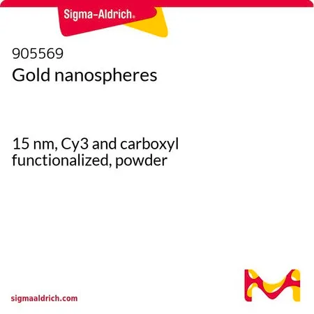 Sigma-Aldrich Gold nanospheres,15 nm,Cy 3和羧基官能化,粉末