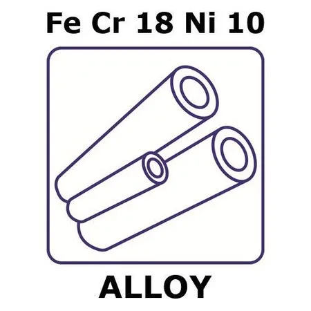 Sigma-Aldrich 不锈钢-AISI 304 合金，FeCr18Ni10，200 mm管，外径2.34 mm，壁厚0.32 mm，内径1.7 mm，硬质
