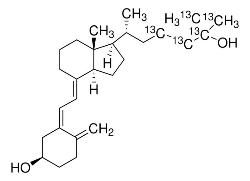 Sigma-Aldrich 3-epi-25-hydroxyvitamin D3-(23,24,25,26,27-13C5) solution,50 μg/mL乙醇溶液,≥98原子% 13 C,≥95%(CP)