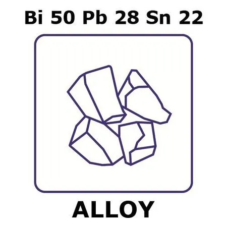 Sigma-Aldrich Roses metal alloy, Bi50Pb28Sn22，100 g块状物，最大块状物尺寸为100 mm