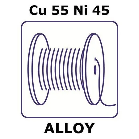 Sigma-Aldrich Constantan - resistance alloy, Cu55Ni45，绝缘线，100米长，0.1毫米导体直径，0.01毫米绝缘厚度，聚酰亚胺绝缘