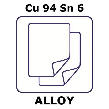 Sigma-Aldrich Phosphor bronze alloy, Cu94Sn6，铝箔，25 x 25 mm，0.125 mm厚，硬质