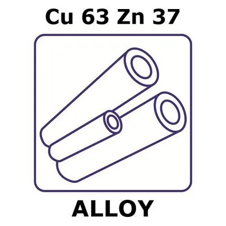 Sigma-Aldrich Brass alloy, Cu63Zn37，1000 mm管，外径1.5 mm，壁厚0.25 mm，内径1 mm，如图所示