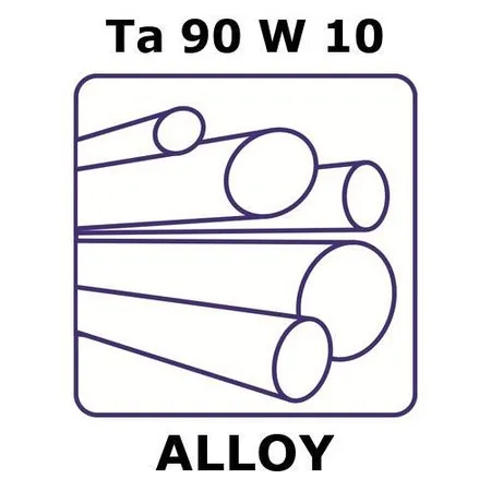 Sigma-Aldrich Tantalum-tungsten alloy, Ta90W10，500 mm棒，直径8.0 mm，退火