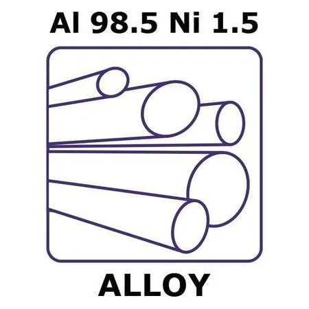 Sigma-Aldrich Aluminum-nickel alloy, Al98.5Ni1.5，200 mm棒，直径14 mm