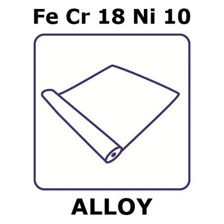 Sigma-Aldrich Stainless steel - AISI 304L alloy, Fe/Cr18/Ni10，箔，1 m线圈，0.75 mm厚，退火