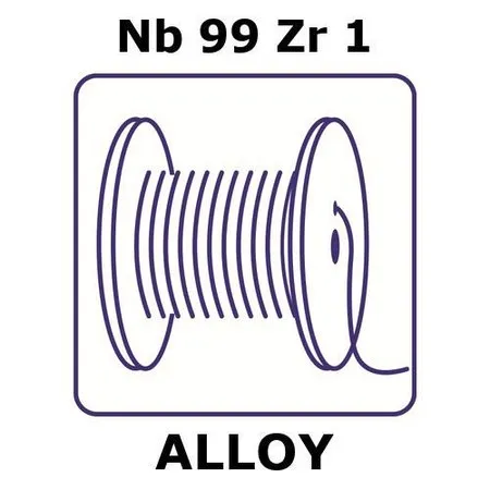 Sigma-Aldrich Niobium-zirconium alloy, Nb99Zr1，10 m钢丝，直径0.25 mm，按图纸