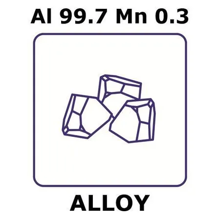 Sigma-Aldrich Aluminum-manganese alloy, Al99.7Mn0.3，20 g块状，最大6 mm块状，颗粒状