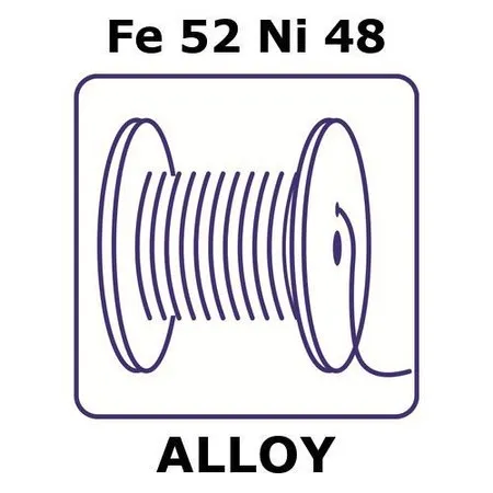 Sigma-Aldrich Iron-Nickel alloy, Fe52Ni48，10 m钢丝，直径0.5 mm，退火
