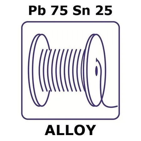 Sigma-Aldrich Lead-tin alloy, Pb75Sn25，5 m钢丝，直径0.9mm，如图所示