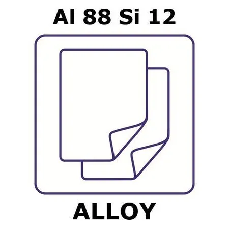 Sigma-Aldrich Aluminum-silicon alloy, Al88Si12，铝箔，150 x 150 mm，1.0 mm厚