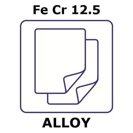 Sigma-Aldrich Stainless Steel - AISI 410 alloy, FeCr12.5，铝箔，200 x 200 mm，0.5 mm厚