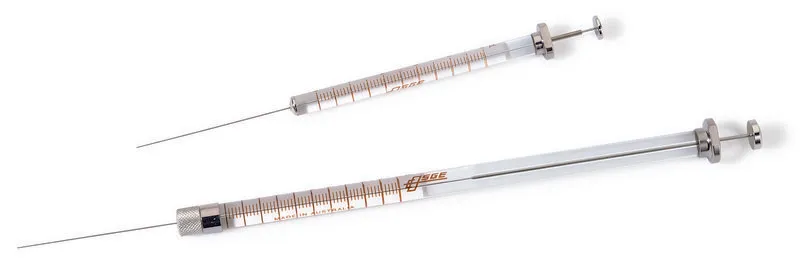 默克Supelco SGE 导向推杆注射器，5F-GP（固定针头），体积5 μ L，针头尺寸26 ga，SGE 001400，针头长×外径50 mm × 0.47 mm