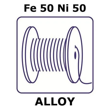 Sigma-Aldrich Iron-Nickel alloy, Fe50Ni50，50 m钢丝，直径1.0 mm，退火