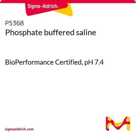 Sigma-Aldrich Phosphate buffered saline,粉末,pH 7.4,生物性能认证,用于分子生物学