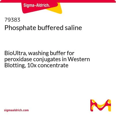 Sigma-Aldrich Phosphate buffered saline,10 X,液体,pH~7.4(25 °C,10倍稀释后),BioUltra