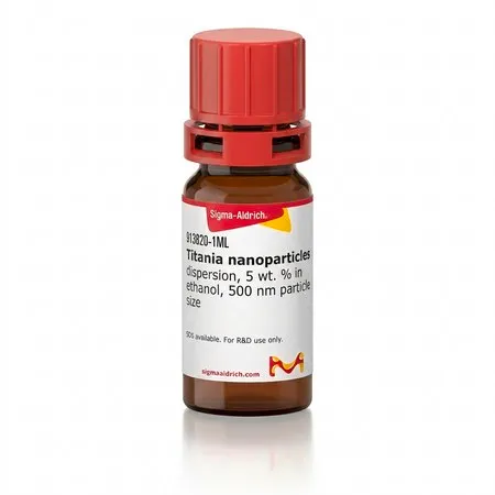 Sigma-Aldrich Titania nanoparticles，分散体，5重量%，在乙醇中，500 nm粒度