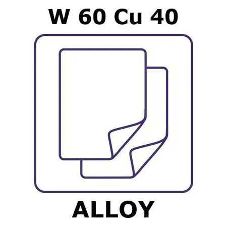 Sigma-Aldrich Tungsten-copper alloy, W60Cu40，铝箔，75 x 100 mm，0.25 mm厚