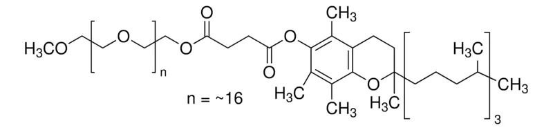 Sigma-Aldrich DL-α-生育酚甲氧基聚乙二醇琥珀酸酯 溶液，5 wt. %水溶液，液体