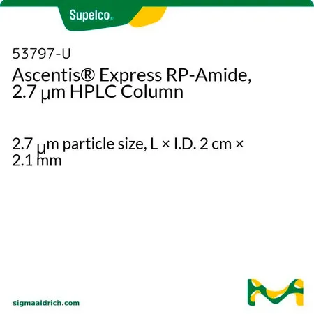 默克Supelco Ascentis® Express RP-Amide 2.7μm HPLC 色谱柱