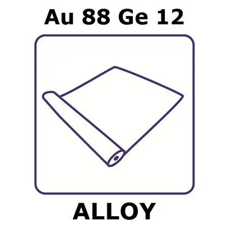 Sigma-Aldrich Gold-germanium eutectic alloy, Au88Ge12，箔，2 m线圈，1 mm线圈宽度，0.025 mm厚度