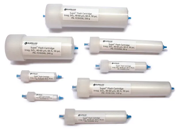 默克Supelco Supel™ 层析色谱柱，二氧化硅，床重25 g，230-400目