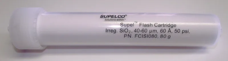 默克Supelco Supel™ 层析色谱柱，二氧化硅，床重80 g，230-400目