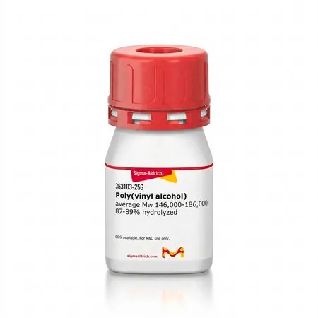 Sigma-Aldrich 聚乙烯醇，平均分子量146,000 - 186,000，87-89%水解