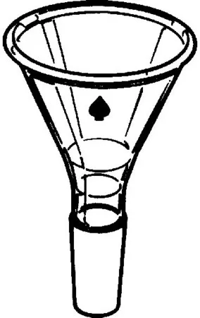 Sigma-Aldrich ACE heavy-wall powder funnels,成角,顶部直径75 mm