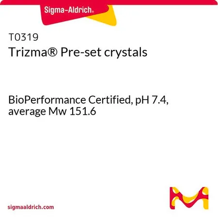 Sigma-Aldrich ®缓冲剂，生物性能认证，pH 7.4，平均分子量151.6