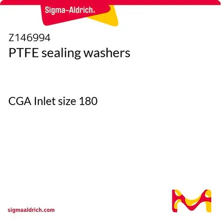 Sigma-Aldrich PTFE sealing washers，CGA入口尺寸180