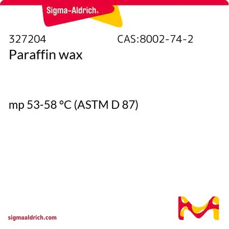 Sigma-Aldrich 石蜡,熔点53-58 °C(ASTM D 87)