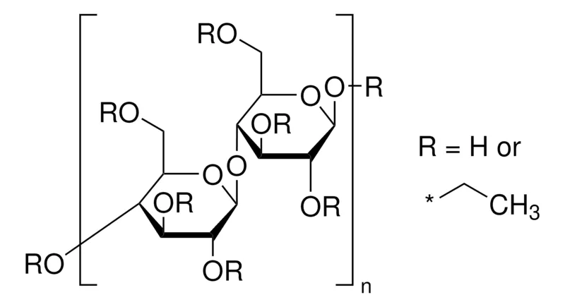 Sigma-Aldrich 乙基纤维素,粘度46 cP,在甲苯/乙醇80:20(升)中5%,标记程度:48%乙氧基