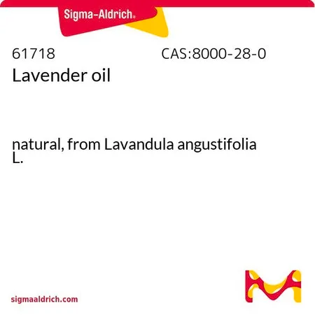 Sigma-Aldrich 熏衣草油，天然植物熏衣草Lavandula angustifolia L.