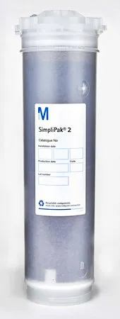 默克密理博Milli-Q SimpliPak®纯化柱，适用于带去离子水进料的Simplicity®系统。