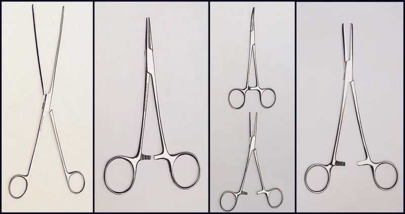 Sigma-Aldrich Scissor-handle forceps，Kelly止血器，直型，L 6 1/4英寸。