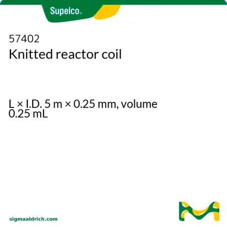默克Supelco 紧密的反应器螺旋管，长×内径5 m × 0.25 mm，体积0.25 mL