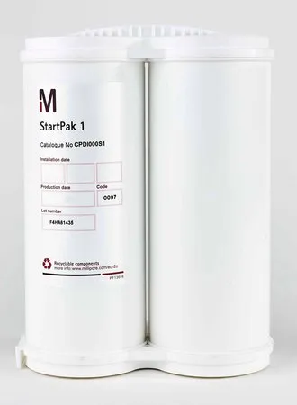 默克密理博Milli-Q DI-PAK®纯化套件，小型：L - 12.7 cm。生产去离子水。适用于AFS®、Q-POD® Element、RiOs-DI® Clinical、RiOs™ Large和Super-Q®系统。
