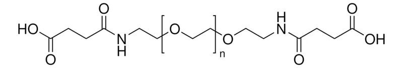 Sigma-Aldrich α,ω-双{2-[(3-羧基-1-氧丙基)氨基]乙基}聚乙二醇，MR 3,000，交联剂胺反应性，羧酸