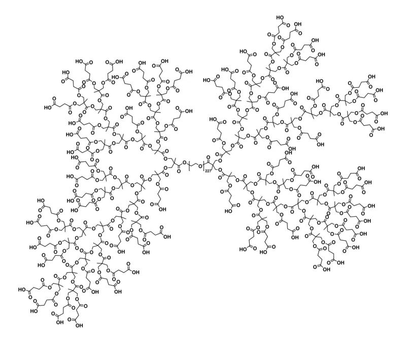 Sigma-Aldrich Poly(ethylene glycol) linear dendrimer,羧基封端,PEG Mn 10 K,第5代