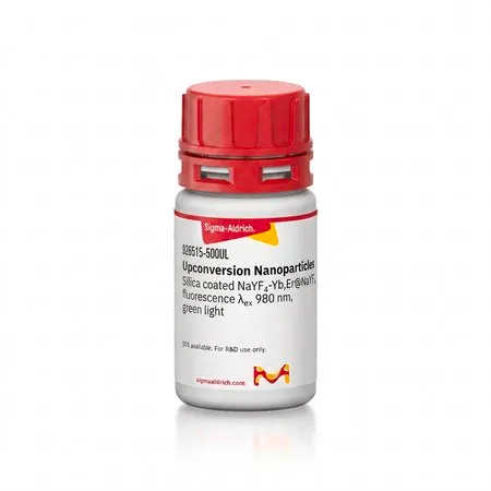 Sigma-Aldrich Upconversion Nanoparticles，二氧化硅包覆NaYF 4-Yb，Er@NaYF4，荧光λex 980 nm，绿色光